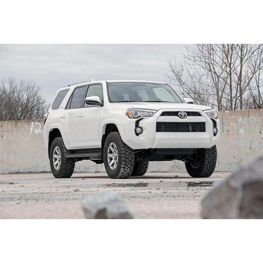 [ROUGH COUNTRY(ラフカントリー)正規品]2インチリフトアップキット/サスキット M1ストラット/M1リアショック付き 4ランナー/76744