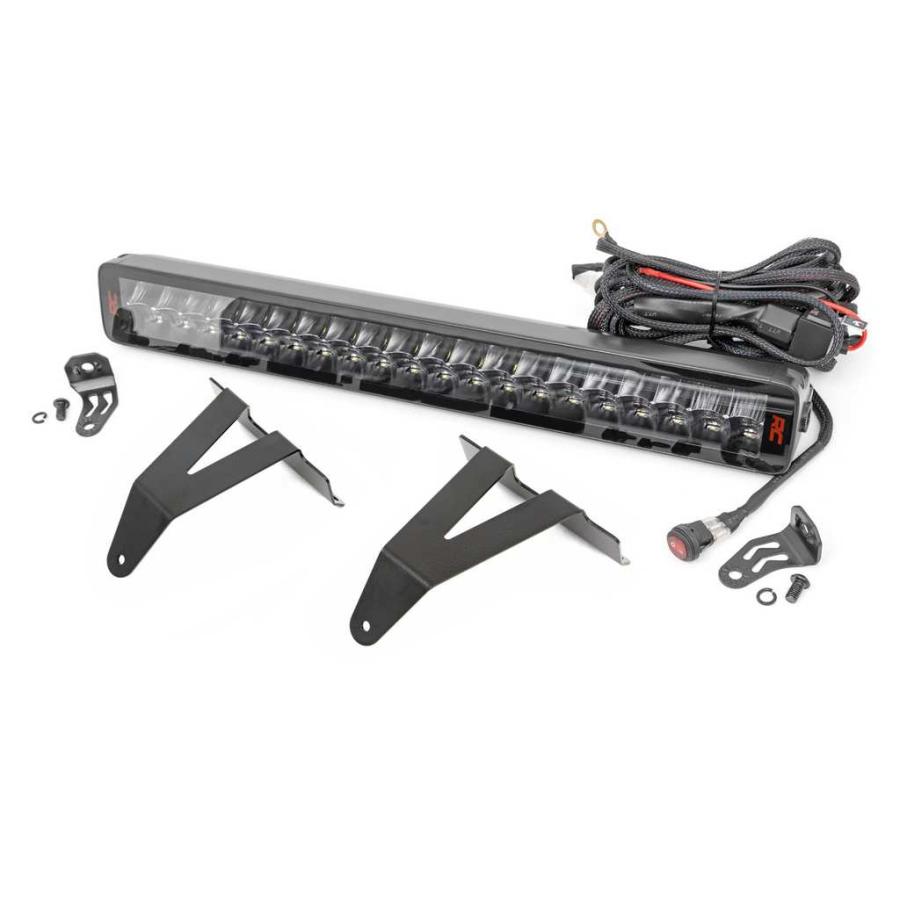 [ROUGH COUNTRY(ラフカントリー)正規品]フロントバンパー用 20インチLED ライトバーキット スペクトラムシリーズ RAM ダッジラム1500/80779の画像