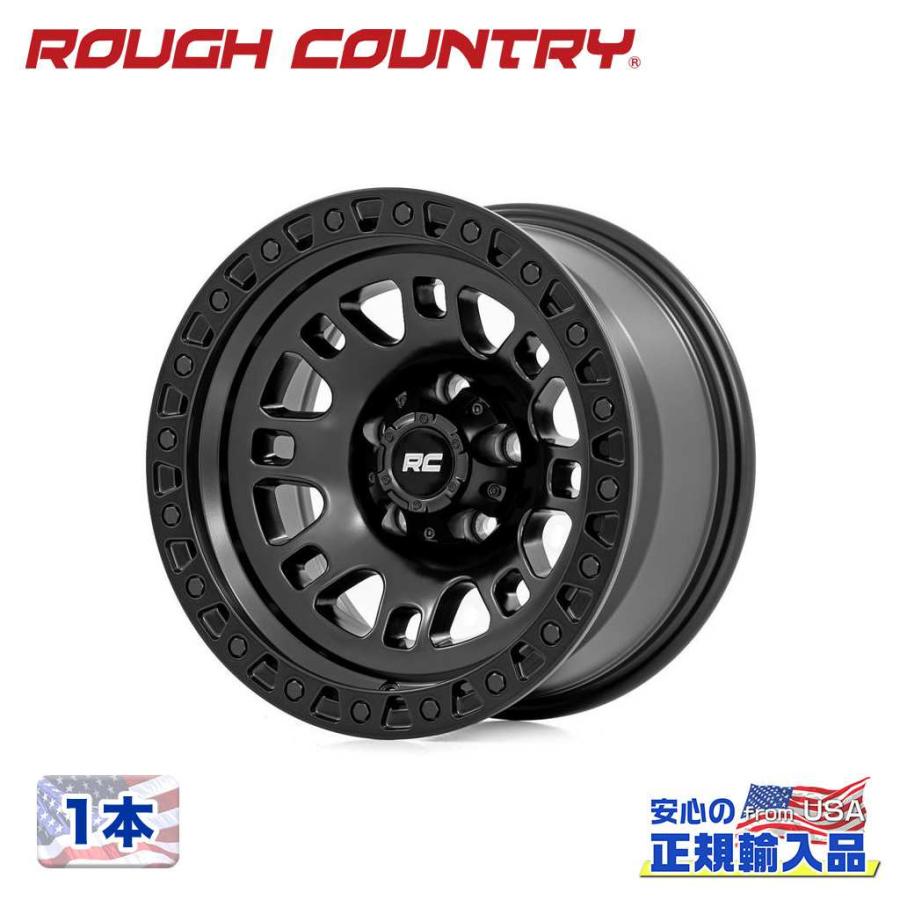 ROUGH COUNTRY 正規品] 18インチアルミホイール 1本 82シリーズ 18×9J