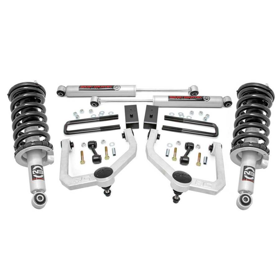 専用 ROUGH COUNTRY(ラフカントリー)正規品]3インチリフトキット リフト
