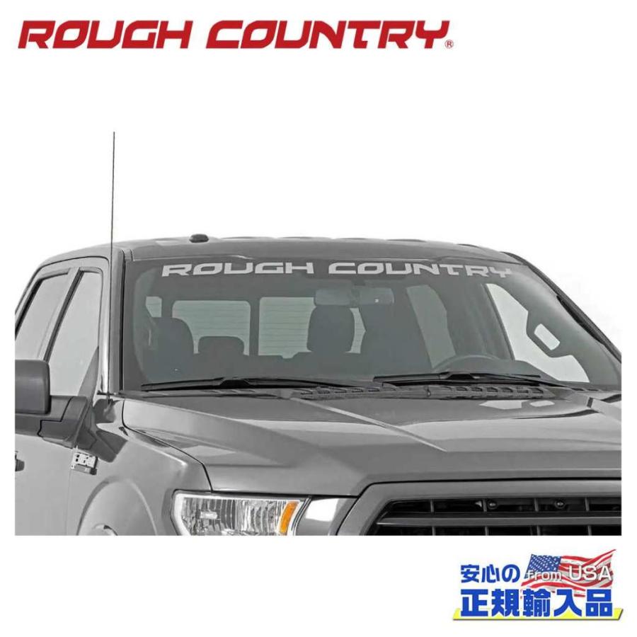 [ROUGH COUNTRY(ラフカントリー)正規代理店]ウィンドウデカール/ステッカー 約 15.8×124.4cm 汎用/84167 | ブランド登録なし