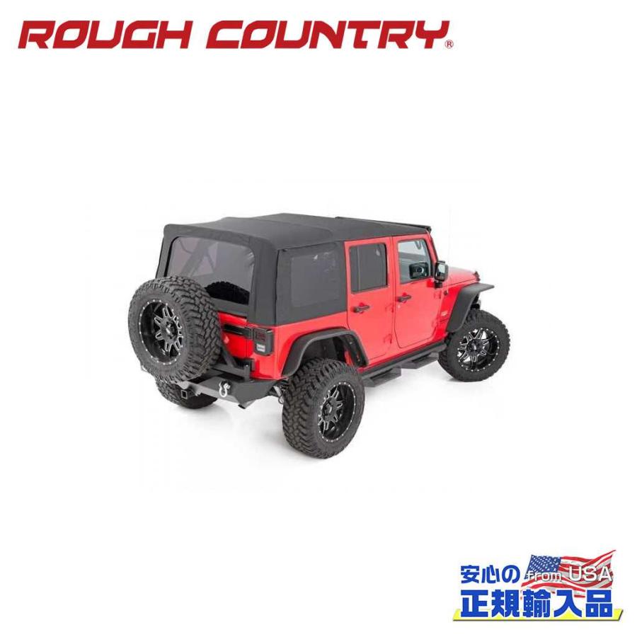 ROUGH COUNTRY(ラフカントリー)正規品]交換用 ソフトトップ 2ドア用