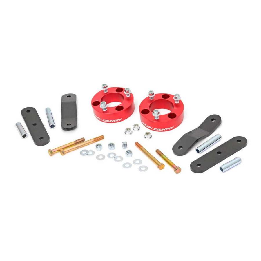 [ROUGH COUNTRY(ラフカントリー)正規品]2.5インチレベリングキット ニッサン フロンティア/867RED_1