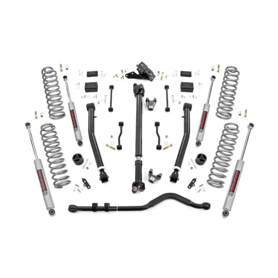 [ROUGH COUNTRY(ラフカントリー)正規輸入店]3.5インチリフトキット(1) プレミアムN3・ルビコン Jeep Wrangler ジープ ラングラー JL/90930の画像