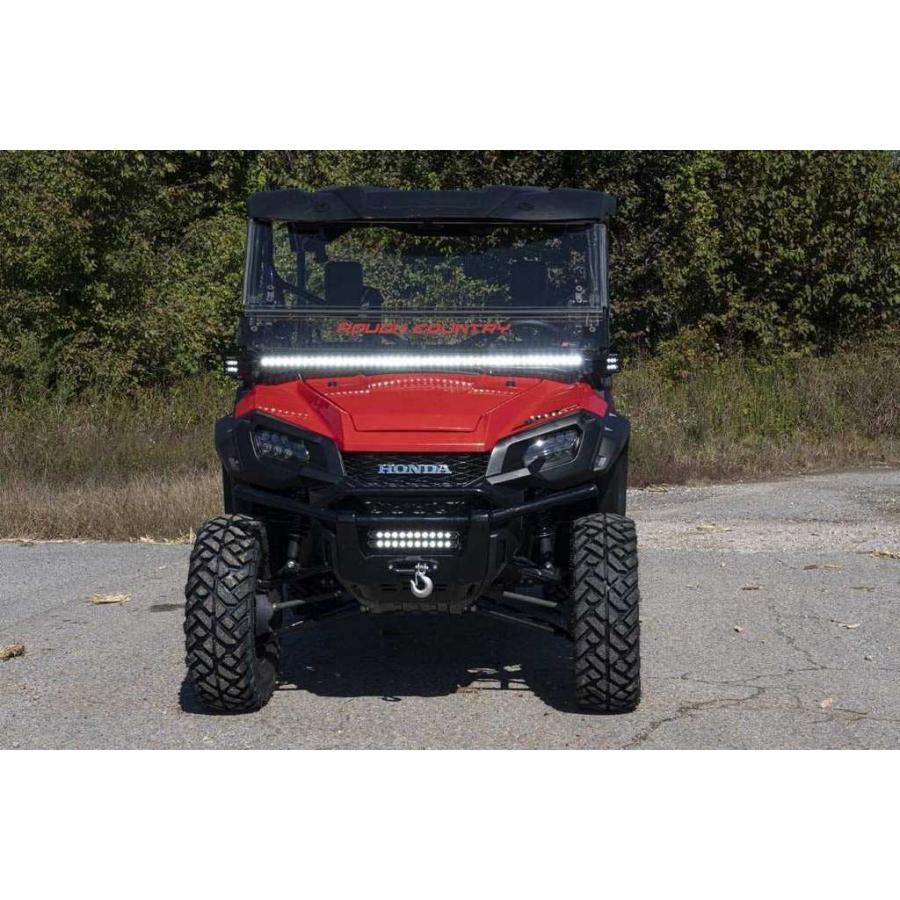 [ROUGH COUNTRY(ラフカントリー)正規品]50インチ LEDライトバーキット ブラックシリーズ ホンダ パイオニア 1000/1000-5/92014の画像