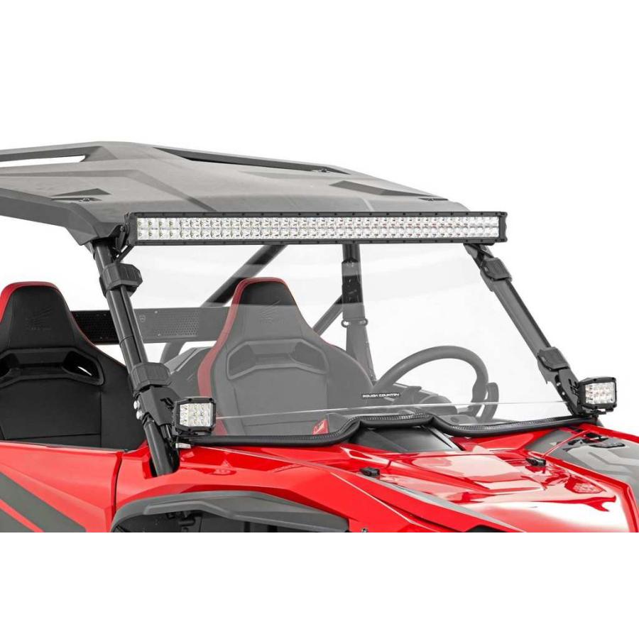 [ROUGH COUNTRY(ラフカントリー)正規品]40インチ LEDバーキット ブラックシリーズ ホンダ タロン1000X-4/92046の画像