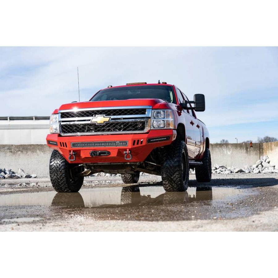 [ROUGH COUNTRY(ラフカントリー)正規輸入総代理店]3.5インチリフトキット V2モノチューブ シボレー/GMC 2500HD・3500HD/95770の画像