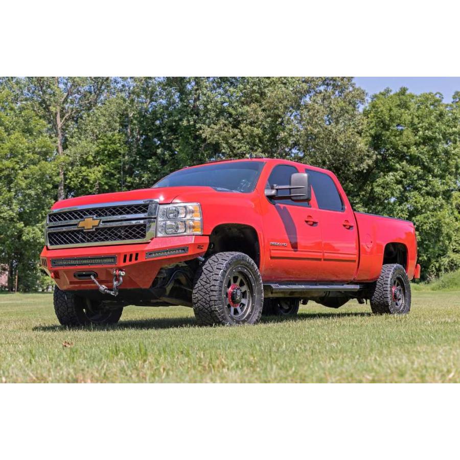 [ROUGH COUNTRY(ラフカントリー)正規輸入総代理店]3.5インチリフトキット V2モノチューブ シボレー/GMC 2500HD・3500HD/95770の画像