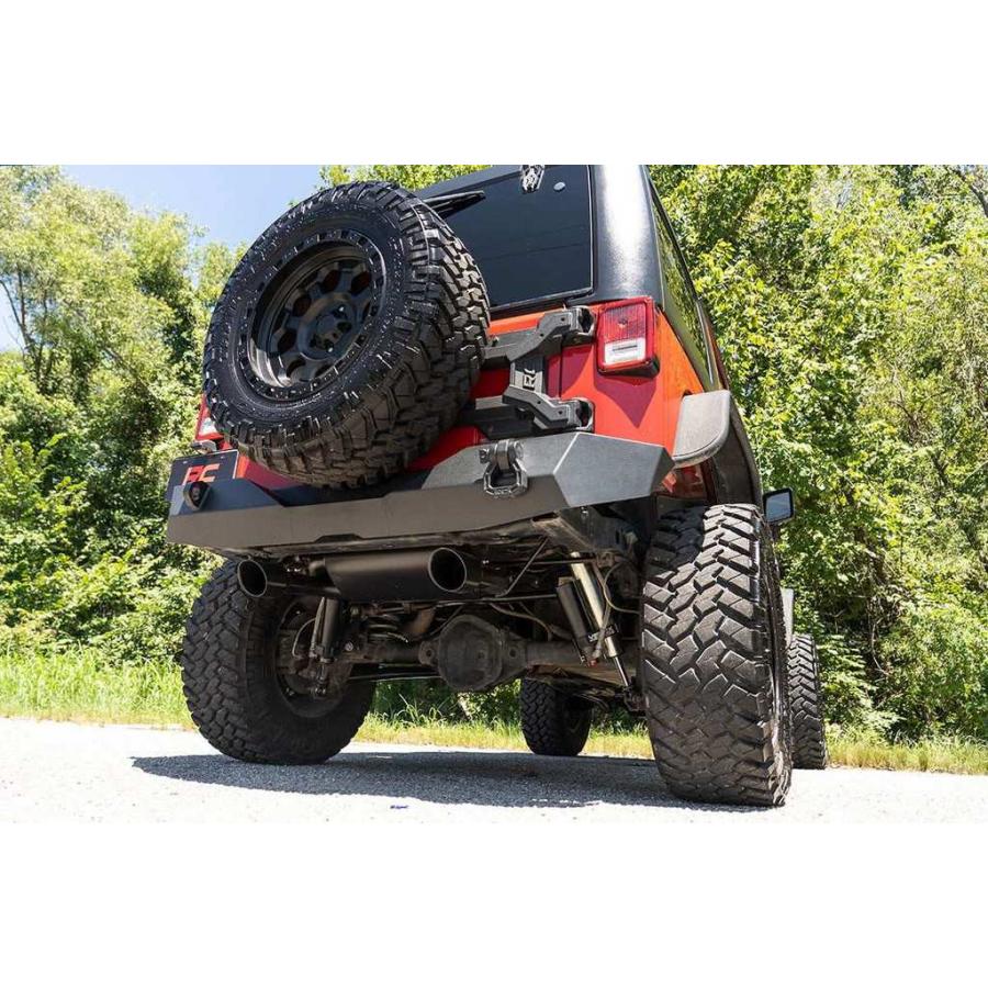 [ROUGH COUNTRY(ラフカントリー)正規品]マフラー デュアルコンセント Jeep Wrangler ジープ ラングラー JK/96002Aの画像