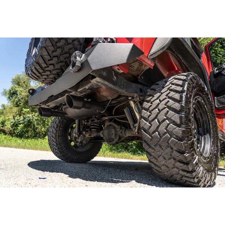 [ROUGH COUNTRY(ラフカントリー)正規品]マフラー デュアルコンセント Jeep Wrangler ジープ ラングラー JK/96002Aの画像
