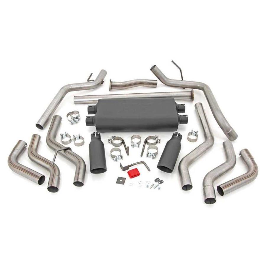 ROUGH COUNTRY(ラフカントリー)正規品]キャットバック マフラー 4.6L
