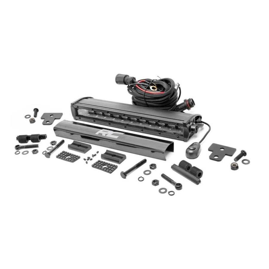 [ROUGH COUNTRY(ラフカントリー)正規品]12インチ 1列 LEDライトキット ブラックシリーズ CAN-AM ディフェンダー HD8/HD9/HD10/97001の画像