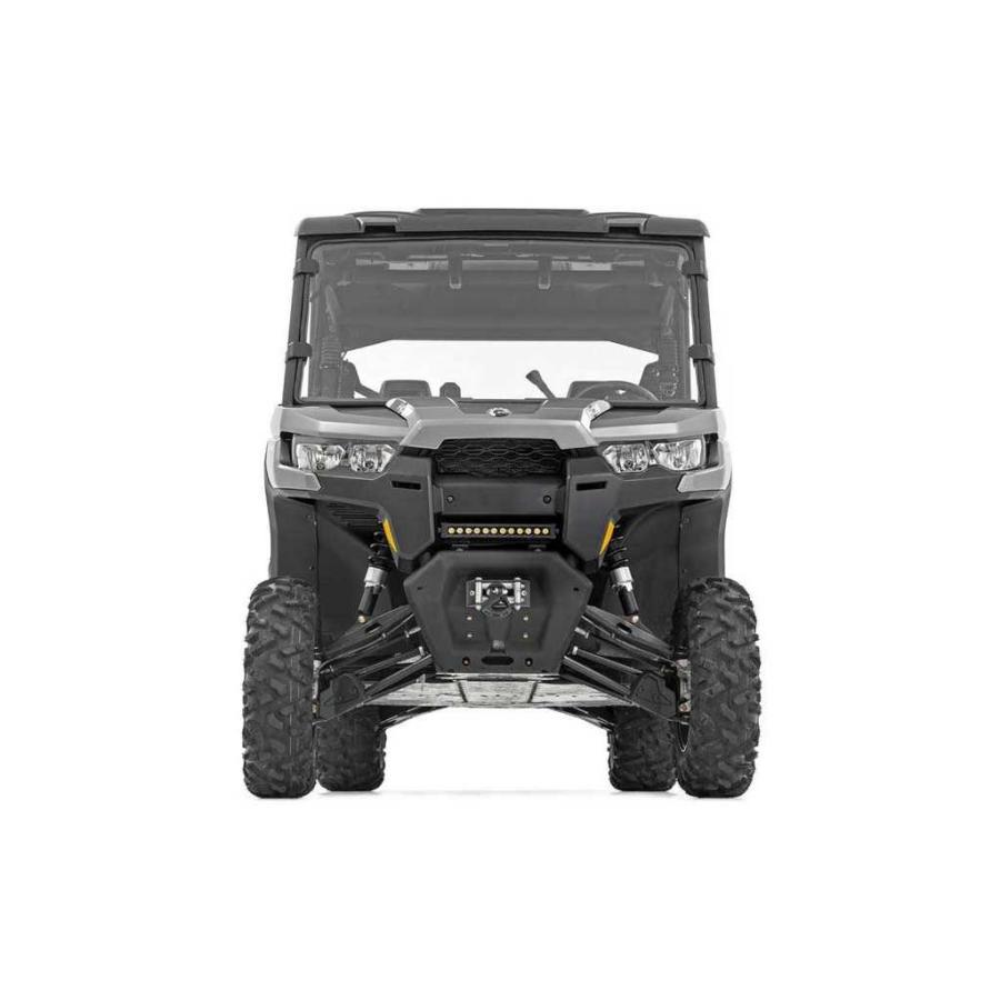 [ROUGH COUNTRY(ラフカントリー)正規品]12インチ 1列 LEDライトキット ブラックシリーズ CAN-AM ディフェンダー HD8/HD9/HD10/97001の画像
