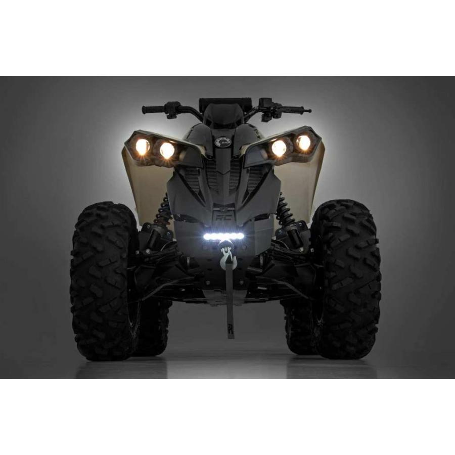 [ROUGH COUNTRY(ラフカントリー)正規品]フロントバンパー/ウインチバンパー RS4500Sウインチ・6インチライトバー付き レネゲード/97071 | ブランド登録なし | 05