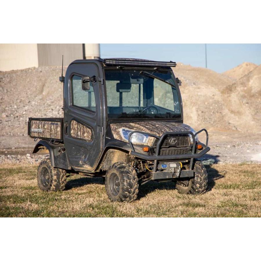 [ROUGH COUNTRY(ラフカントリー)正規品]50インチ 1列 LEDライトバーキット ブラックシリーズ クボタ RTV-X900/98008の画像
