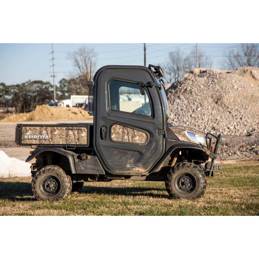 [ROUGH COUNTRY(ラフカントリー)正規品]50インチ 1列 LEDライトバーキット ブラックシリーズ クボタ RTV-X900/98008の画像