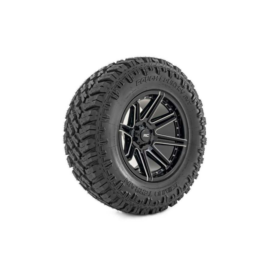 [Rough Country 正規品]デュアルサイドウォール 18インチタイヤ 1本 295/70R18 ラジアル MT マッドテレーン 汎用/98010136の画像