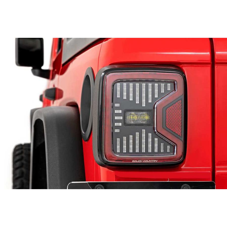 ROUGH COUNTRY(ラフカントリー)正規品]LEDテールライト 一台分 Jeep