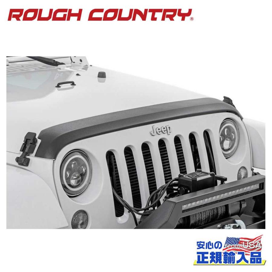 ROUGH COUNTRY 正規品] バグガード / フードプロテクター Jeep