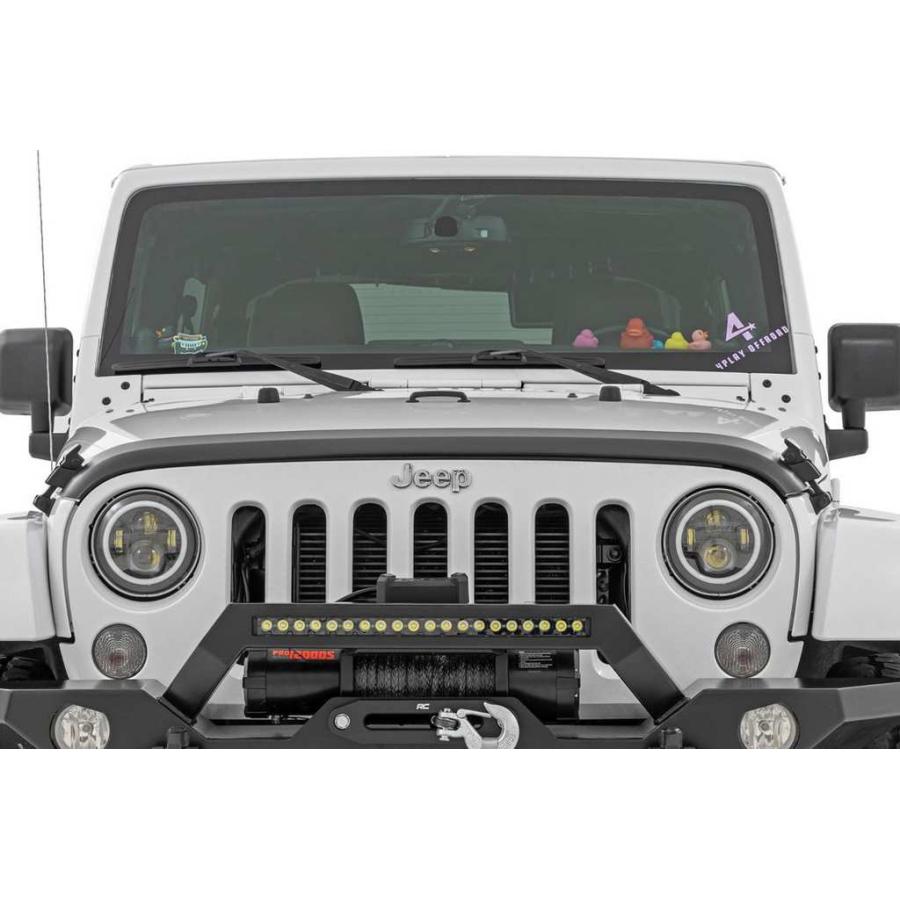 ROUGH COUNTRY 正規品] バグガード / フードプロテクター Jeep