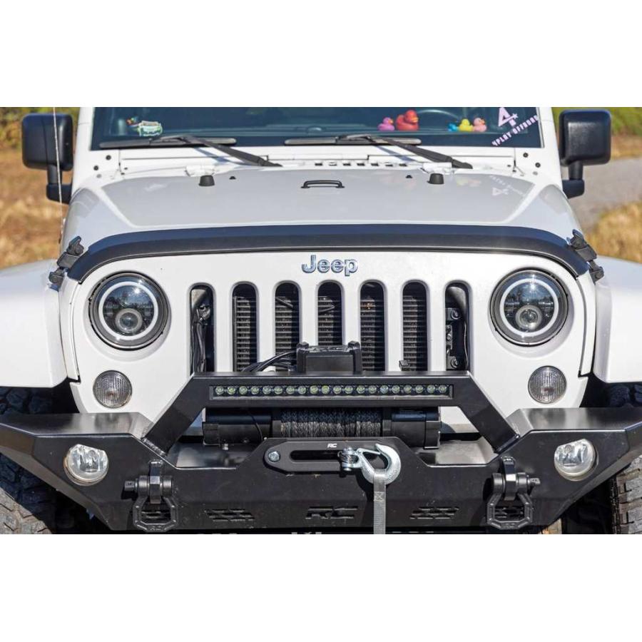 ROUGH COUNTRY 正規品] バグガード / フードプロテクター Jeep