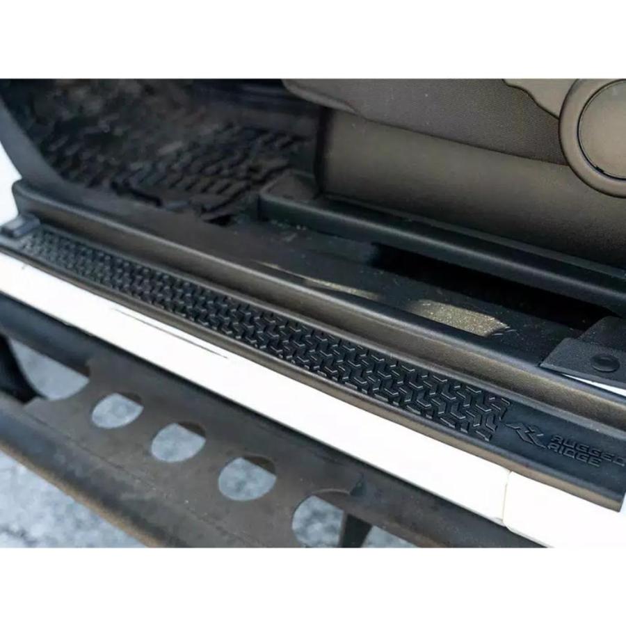 RUGGED RIDGE エントリーガード ドアシルプロテクター フロントリア