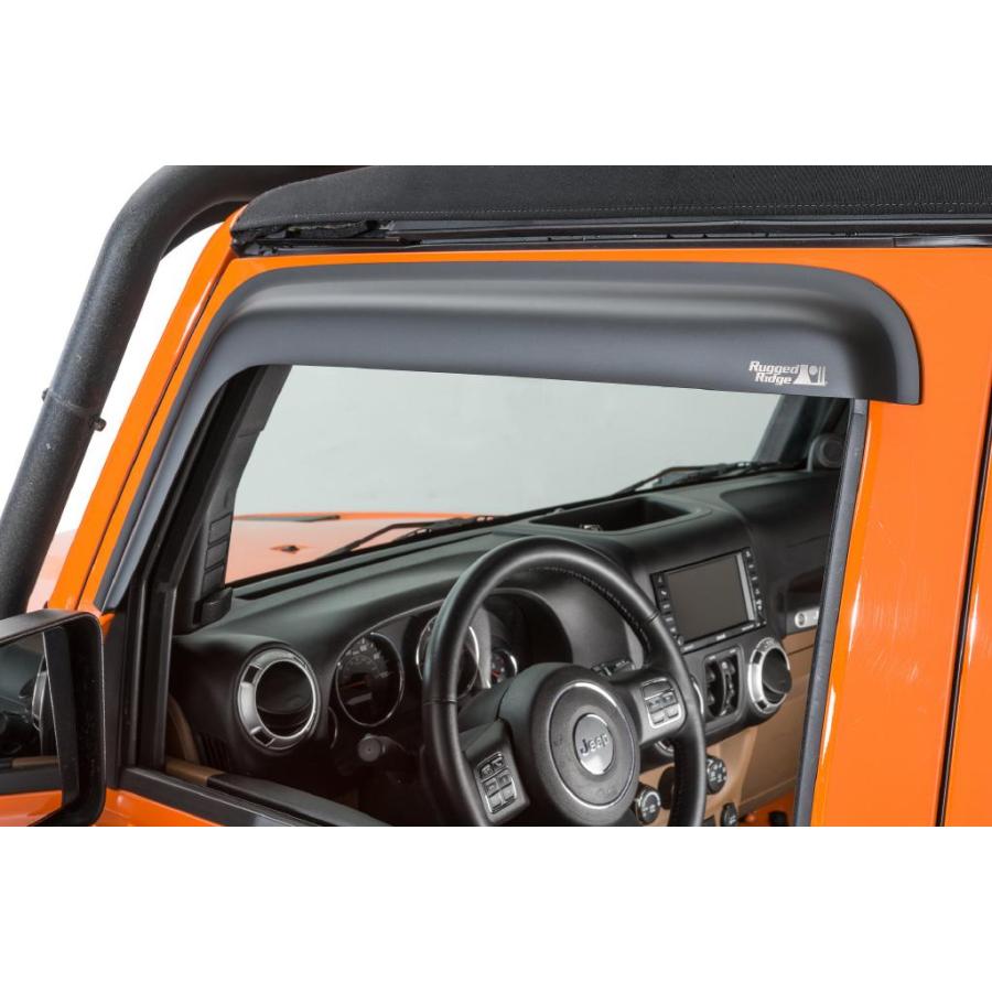 JL ラングラー バイザー Rugged Ridge 新品 クライスラー・ジープ [Rugged Ridge ラギッドリッジ] ウインドウ