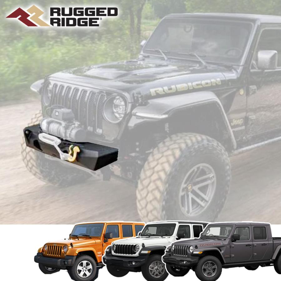 クライスラー・ジープ [RUGGED RIDGE]スタビーフロントバンパー 