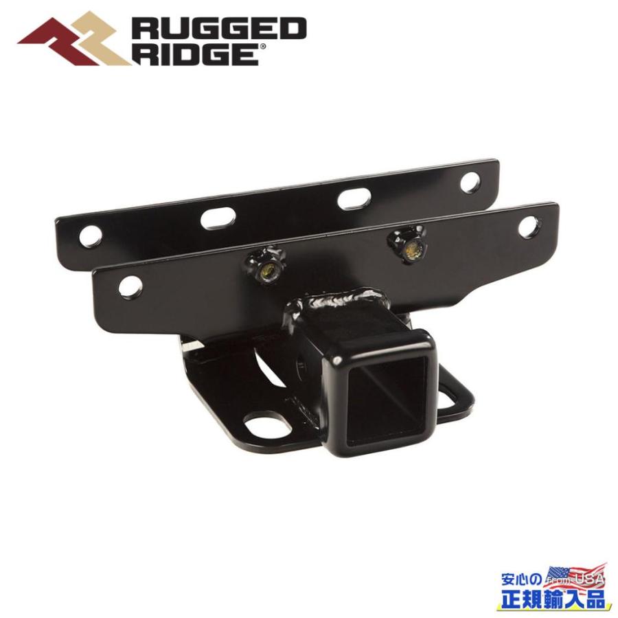 [RUGGED RIDGE (ラギッドリッジ)正規輸入品]2インチ角 トレーラーヒッチ/ヒッチメンバー 汎用/11580.11