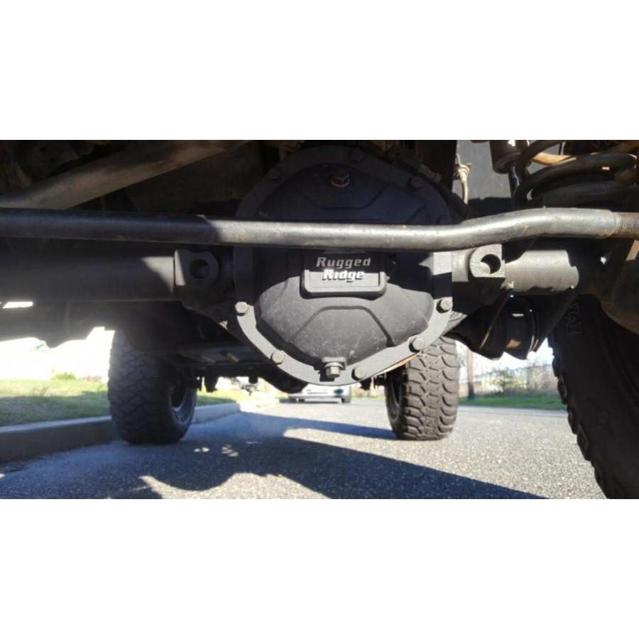 [Rugged Ridge ラギッドリッジ]デフカバー DANA 44デフ専用 JEEP ジープ ラングラー CJ/YJ/TJ/JK グランドチェロキーZJ/WJ XJ/16595.12_1