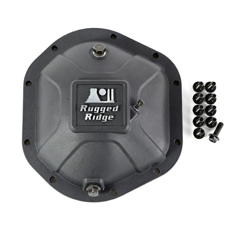 [Rugged Ridge ラギッドリッジ]デフカバー DANA 44デフ専用 JEEP ジープ ラングラー CJ/YJ/TJ/JK グランドチェロキーZJ/WJ XJ/16595.12_2