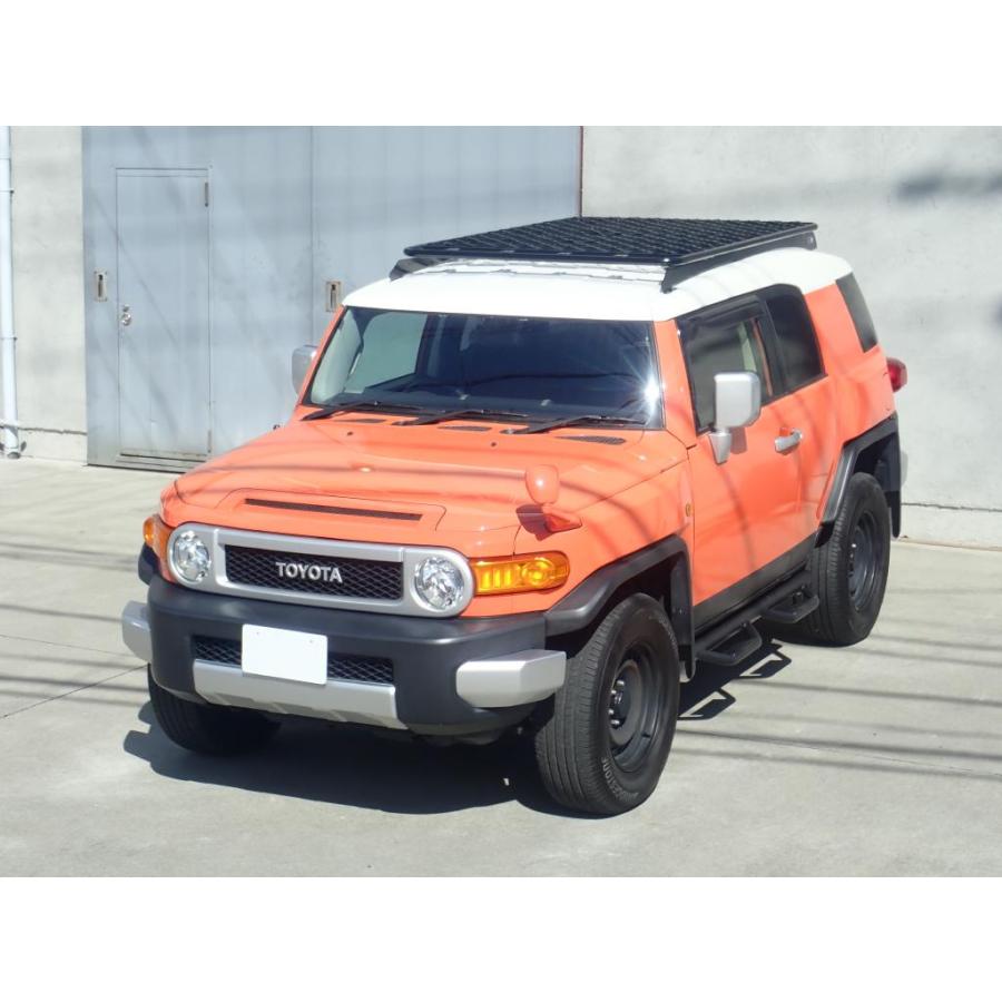 GI★GEAR オージー スタイル フラット ルーフラック ルーフキャリア グロスブラック TOYOTA トヨタ FJ CRUISER FJ クルーザー FJクルーザー｜dolonco｜02