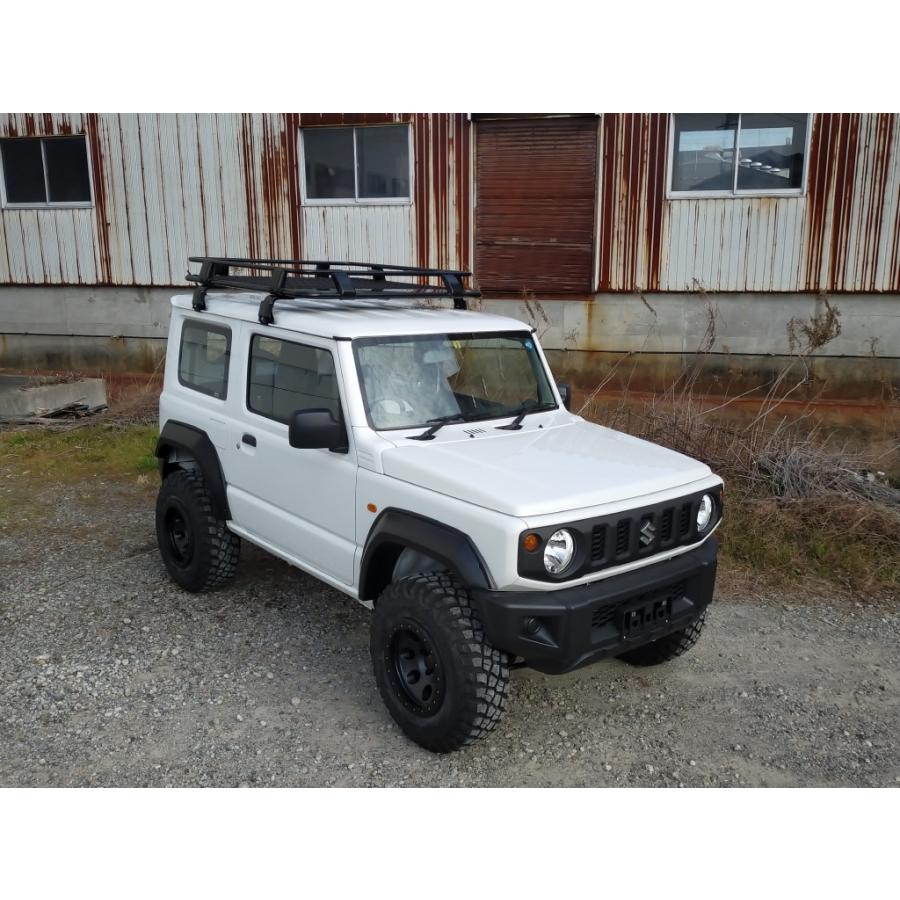 GI★GEAR ジムニー JB64 JB74 オージースタイル ルーフラック ルーフキャリア グロスブラック SUZUKI スズキ Jimny シエラ 外装パーツ サイズ RRS ジムニー JB64 SUZUKI 外装パーツ GIGEAR