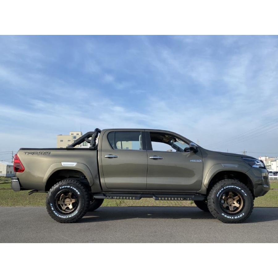 ハイラックス [GI☆GEAR] 4ステップ サイドステップ ランニングボード