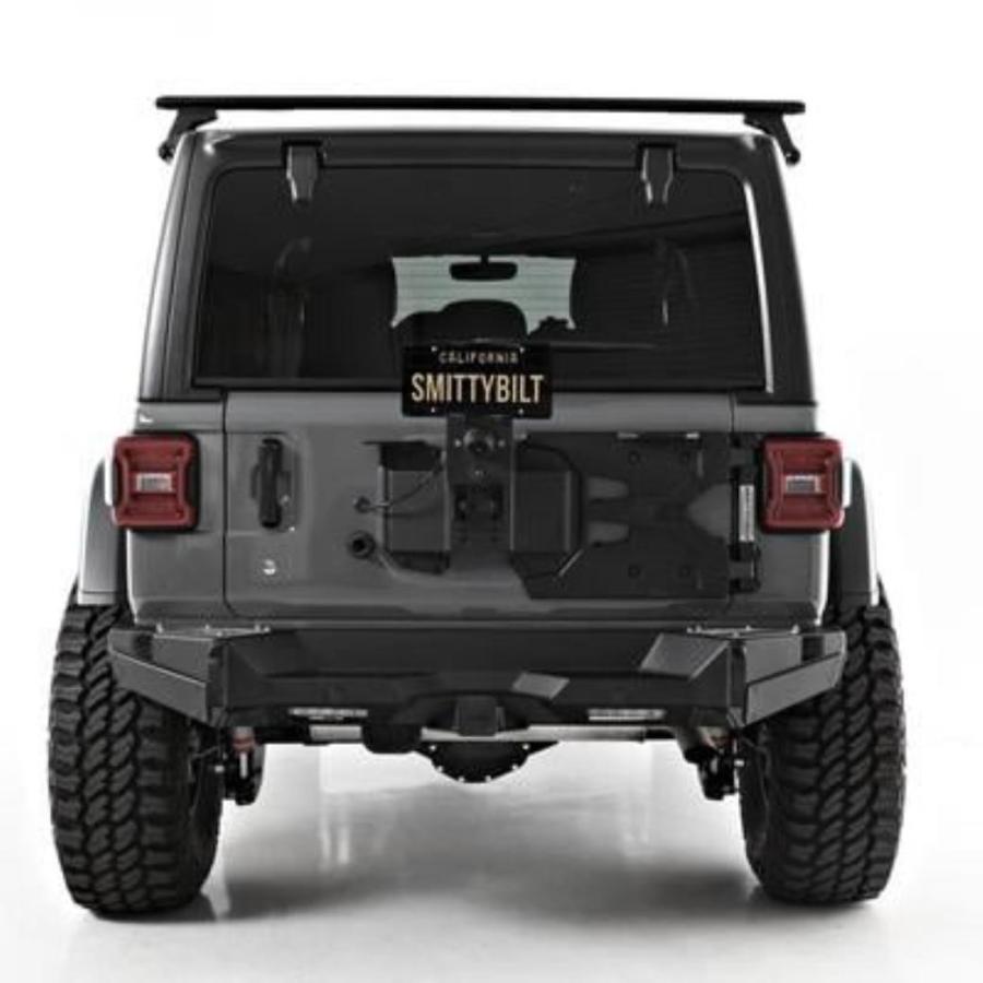 wrangler jeep リアカーゴキャリア スペアタイヤ取付型 TJ40 Smittybilt [Smittybilt (スミッティビルト) 正規店]HD ピボット