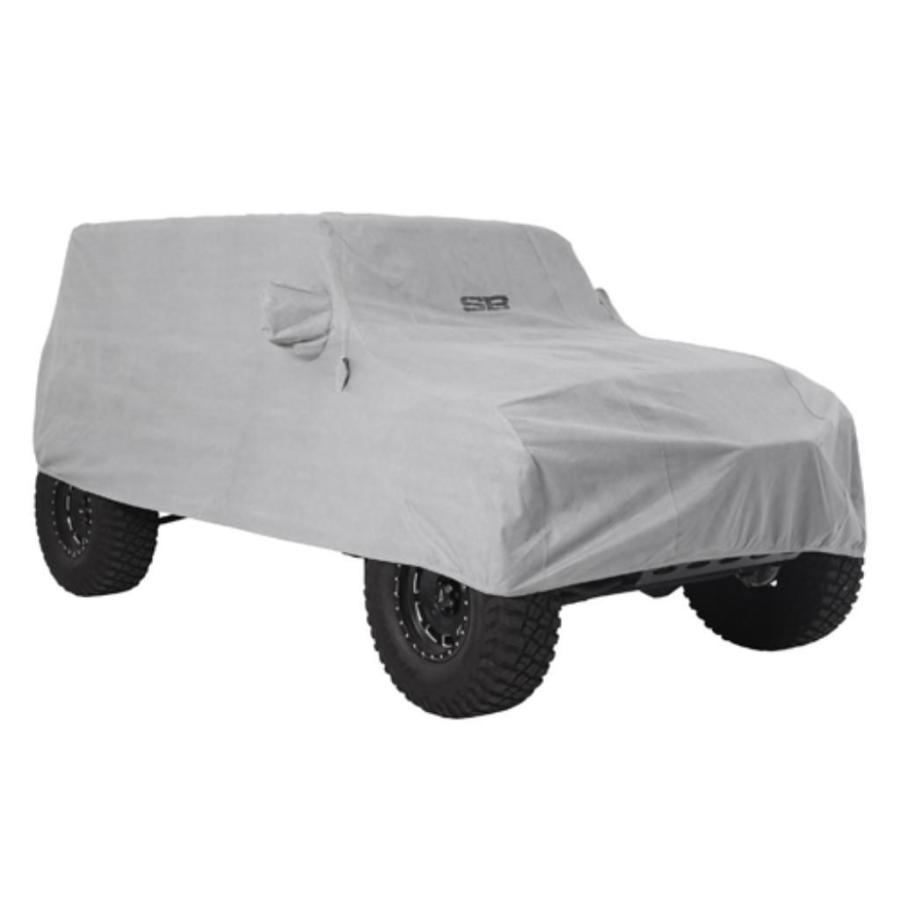 Smittybilt スミッティビルト] フルボディーカバー バッグ付き グレー 