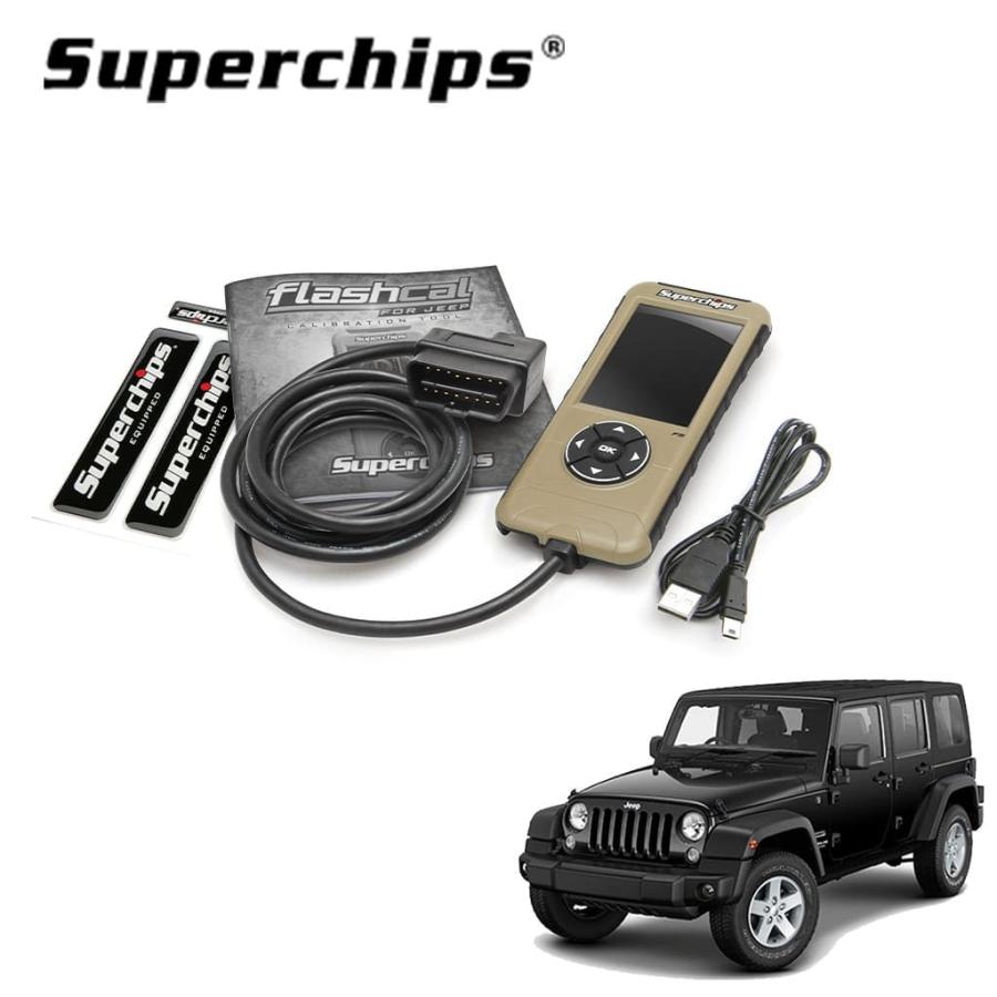 JLラングラー用　フラッシュキャル　キャリブレーション クライスラー・ジープ [Superchips 正規品] フラッシュカル F5