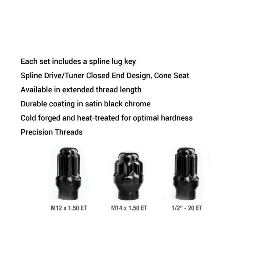 SCS(ステルスカスタムシリーズ)正規品]ホイールナット 6穴 4本セット用