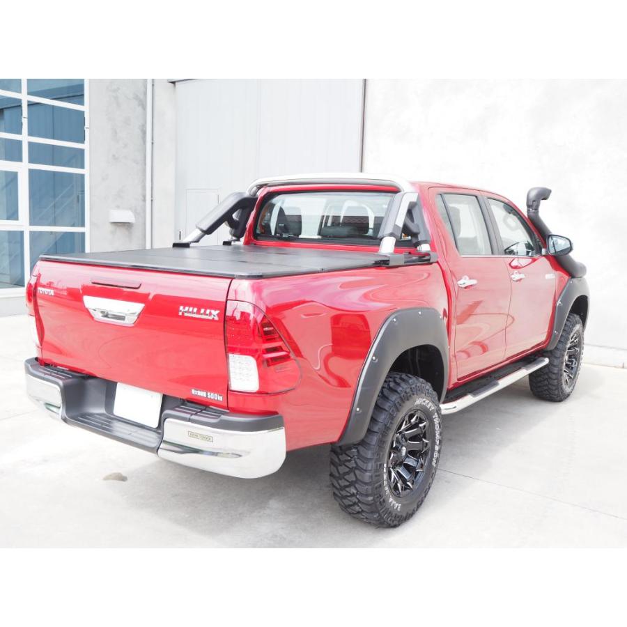 ハイラックス [GI☆GEAR] ソフトトノカバー / ステンレスロールバー