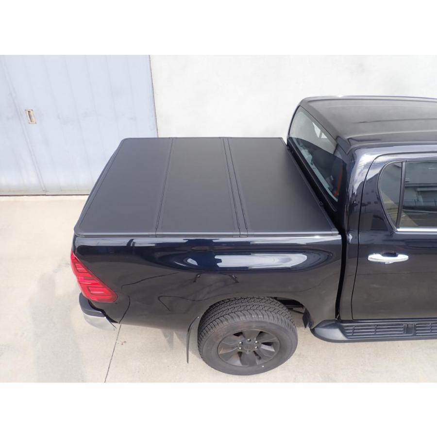 ハイラックス [GI☆GEAR] 3つ折りハードトノカバー/ステンレスロール  