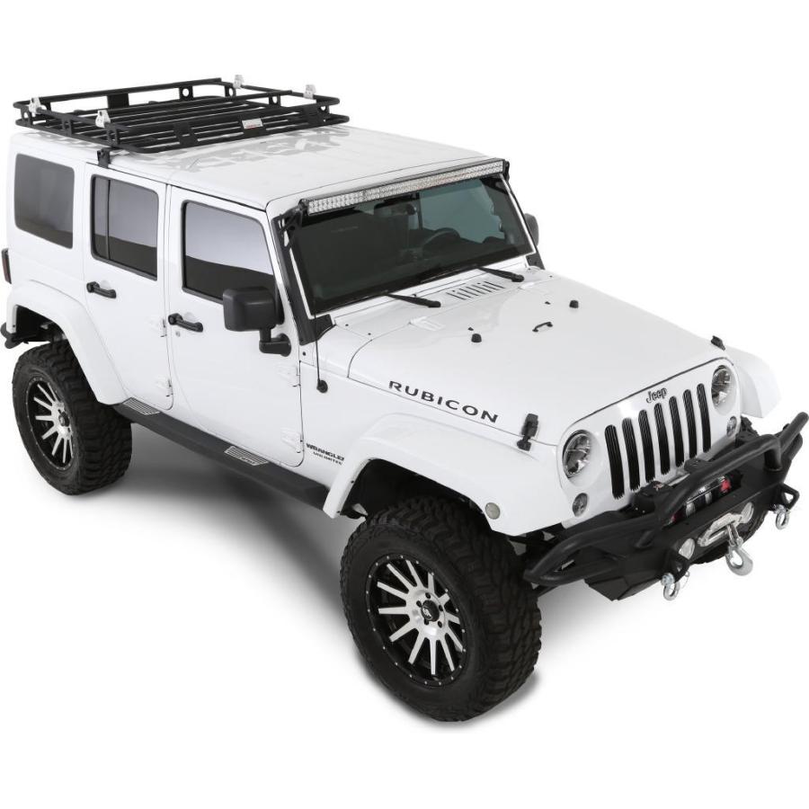 JKラングラー　スミッティービルト　ディフェンダーラック キャリア Smittybilt 【SMITTYBILT 正規代理店】 ディフェンダーラック/ルーフ