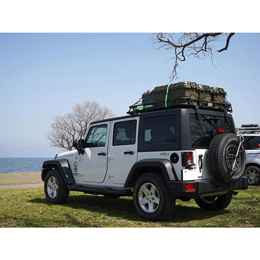 【正規品】Smittybilt 07-17y JKラングラー(4Dr)用 ディフェンダーラック 45454 + ブラケット 欠品中】商品番号7288/[Smittybilt 正規品] 07-17y JKラングラー(4Dr