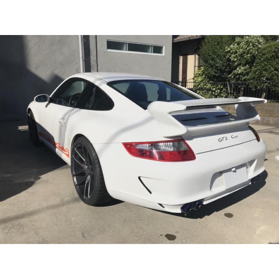 ポルシェGT3 純正リアアクリルウィンドウ ポルシェにも悲劇が・・・991GT3RSのリアアクリルガラスが剥離