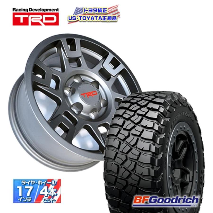 トヨタ [TRD・BFグッドリッチ 正規品]17インチ タイヤ ホイール 4本 