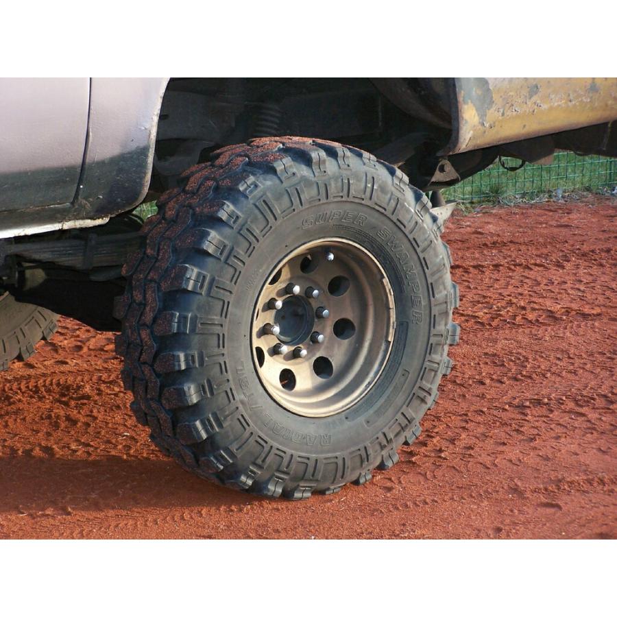 [INTERCO TIRE インターコタイヤ]タイヤ5本 super swamper スーパースワンパー TSL BIAS バイアス42x15/15LT  バイアス/SAM-23の画像