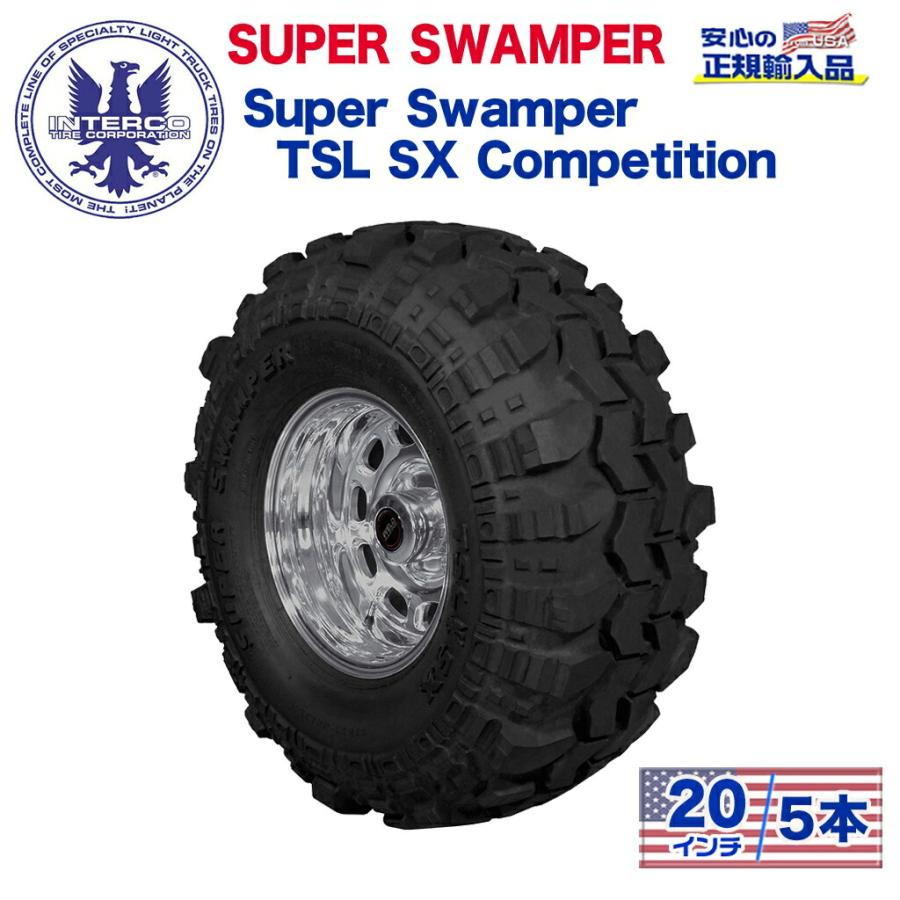 INTERCO TIRE ]タイヤ5本 super swamper スーパースワンパー TSL SX