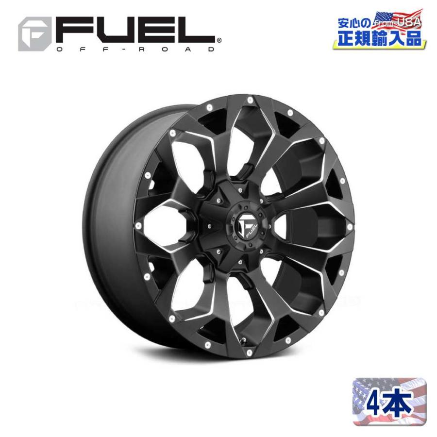 FUEL OFFROAD ASSAULT 20インチ 1本のみ　タイヤ無し FUEL OFF-ROAD [FUEL OFFROAD（フューエルオフロード）正規品]20インチ タイヤ・ホイール