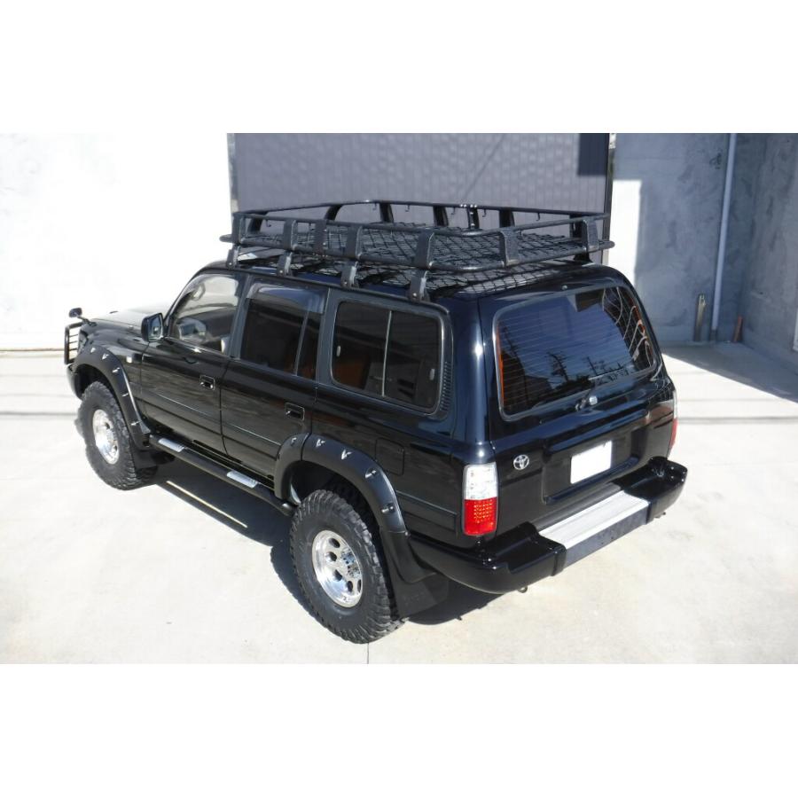 GI☆GEAR社製 オフロードパーツ2点セット ルーフラック(ロングタイプ