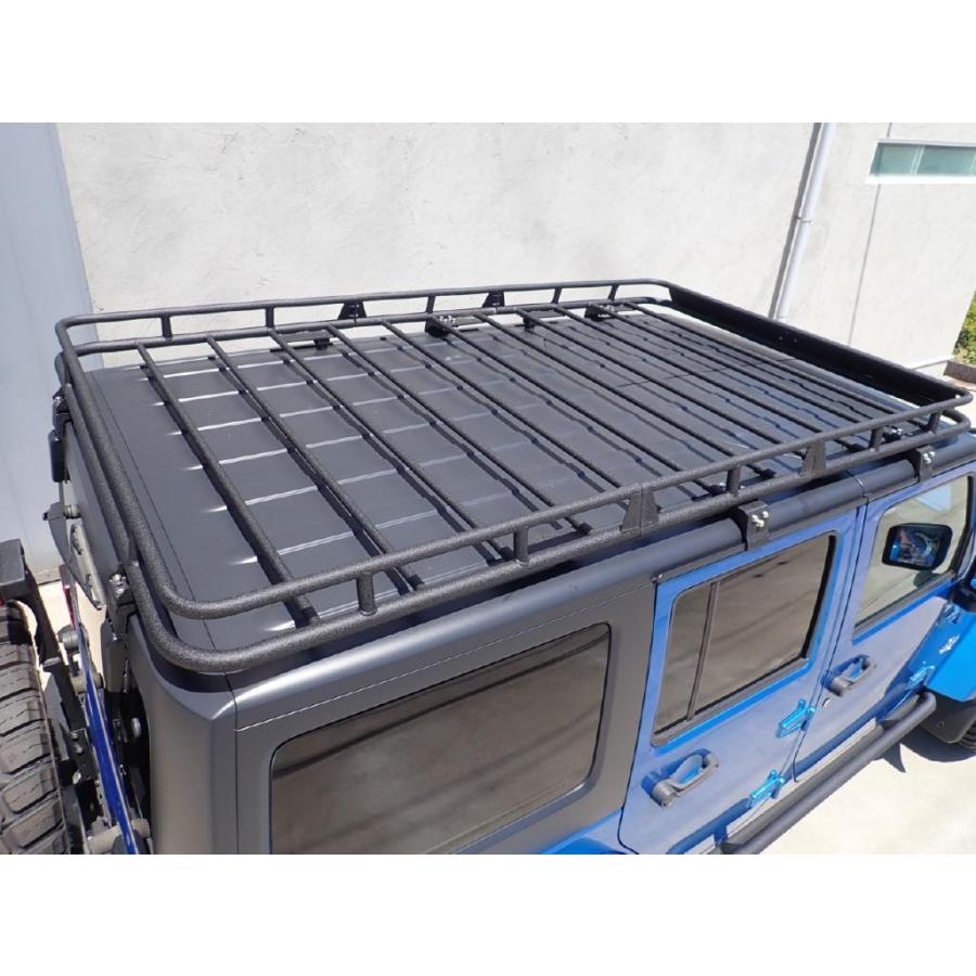 【PARAMOUNT (パラマウント）正規輸入品】ルーフラック / ルーフキャリアJEEP ジープラングラー JK 4ドア用