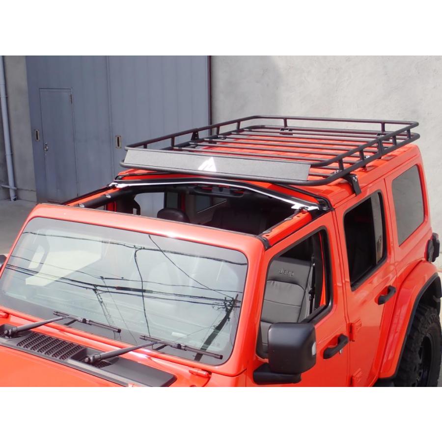 [PARAMOUNT (パラマウント）正規輸入品]ルーフラック ルーフキャリア ショートタイプ JEEP ジープラングラー JL